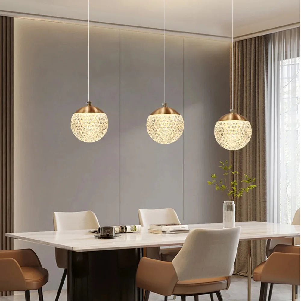 Acrylic Ball Hotel Lobby Chandelier: Luxury Lighting for Grand Home, Office Light Fixture