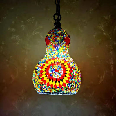 Vintage Türkiye Style Snowman Chandelier - Artistic Pendant Light for Restaurants, Living Rooms, and Bedrooms