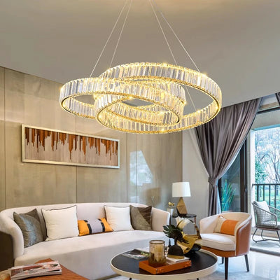 Modern Crystal Chandelier: Perfect as Living Room and Dining Room Pendant Lights