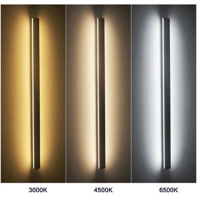 Modern Long Strip LED Wall Lamp – Outdoor Waterproof Lighting Solution