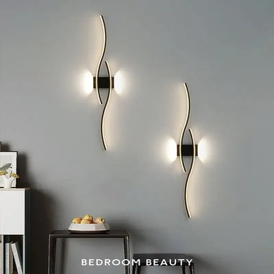 Modern LED Wall Lamp: Perfect for Living Room, Bedroom, Bedside, Aisle - Stylish Indoor Home Decoration Lighting Fixture