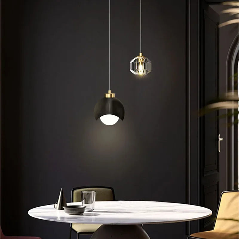 Nordic LED Pendant Chandelier: Perfect Lighting Fixture for Living, Dining Room, Bedroom, Bedside