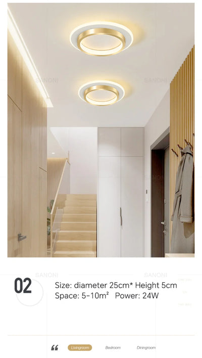 Modern LED Aisle Ceiling Light – Illuminate Your Spaces