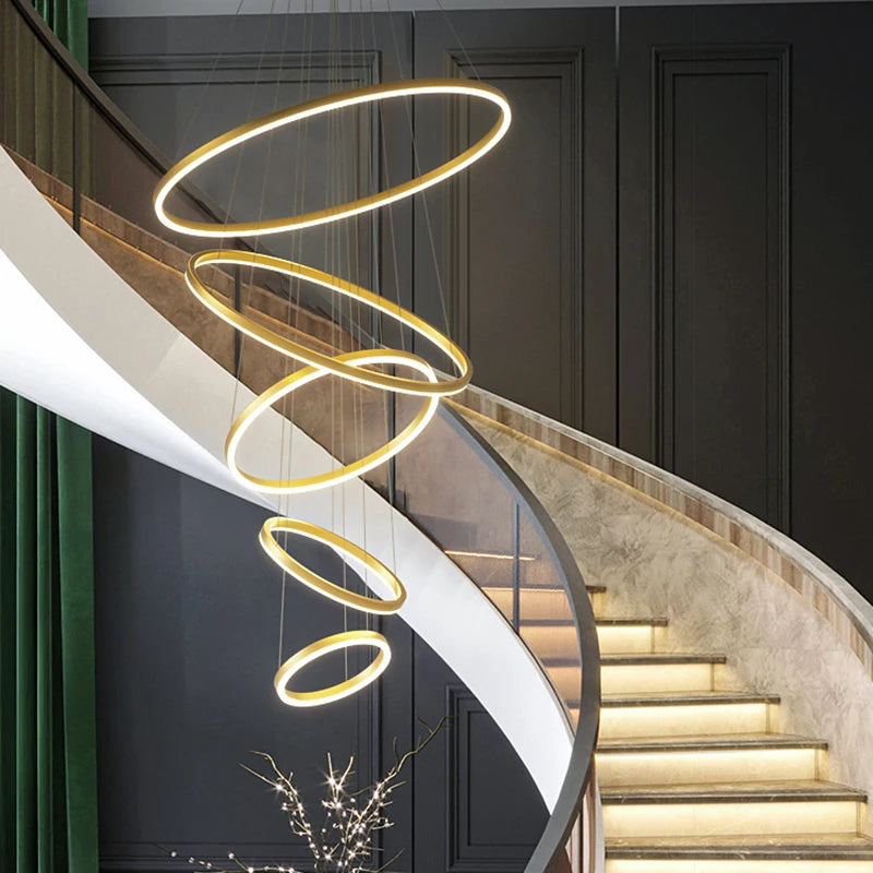Nordic Home Decor Chandeliers with Lustre Pendant Lights, Ceiling Hanging Lamps for Indoor Lighting Fixtures