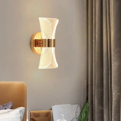 Exquisite LED Wall Lamp: Elevate Your Space with Luxury Design and Acrylic Background