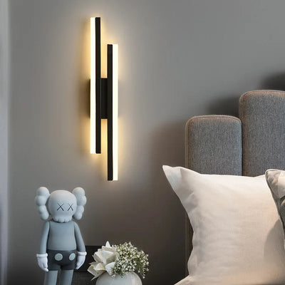 Modern LED Wall Lamp: Acrylic Lampshade Strip Light for Bedroom, Living Room, Corridor