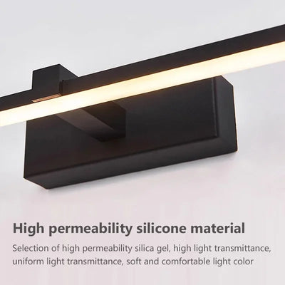 Modern LED Long Strip Wall Lamp for Bathroom and Indoor Decor