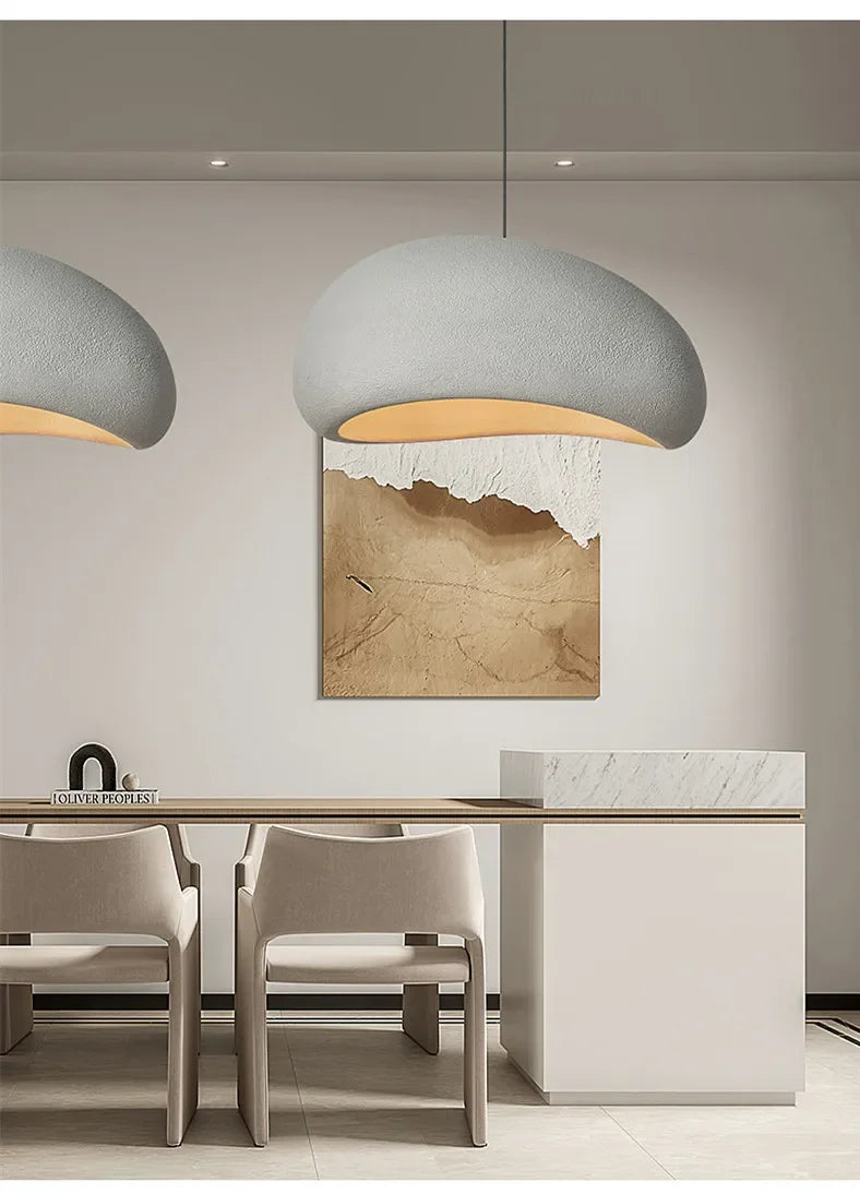 Minimalism Wabi Sabi LED Pendant Lamps: Elegant Lighting for Modern Spaces