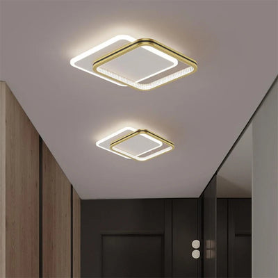 Modern LED Ceiling Light Luxury Lamp Home Indoor Decor For Bedroom Foyer Aisle Corridor Fixture Nordic Creative Geometry Light