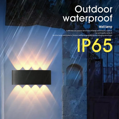 Modern IP65 Waterproof LED Wall Lamp for Outdoor Lighting - Up Down Wall Lights