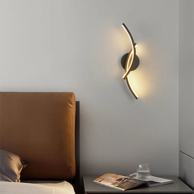 Modern LED Wall Lamp for Living Room TV Background Bedroom Indoor Home Decoration Lighting Fixture