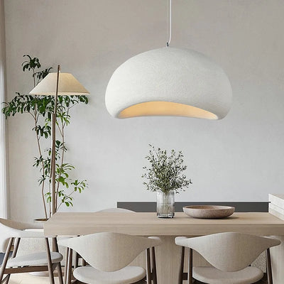 Japanese Wabi Sabi Chandelier: Modern Minimalist Pendant Light for Dining, Living Room, Bedroom, and More