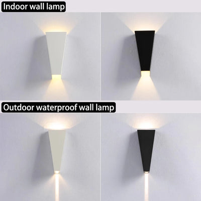 Outdoor Waterproof Aluminum Wall Lamps for Bedroom, Living Room, and External Wall Lights with Waterproof