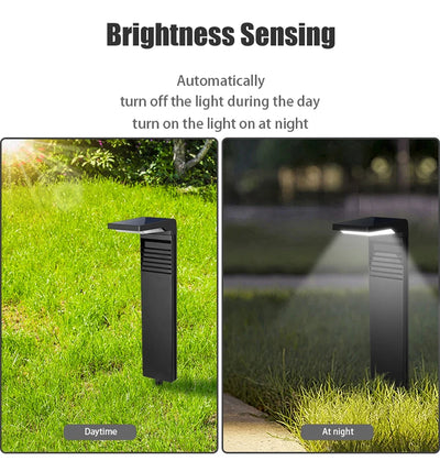 Solar Garden Lawn Light – Waterproof LED Outdoor Pathway Bollard