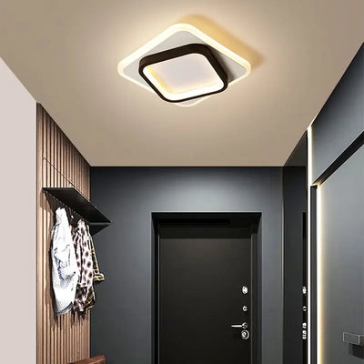 Modern Square LED Ceiling Light For Living Room Stair Aisle Cloakroom Hallway Bedroom Ceiling Light