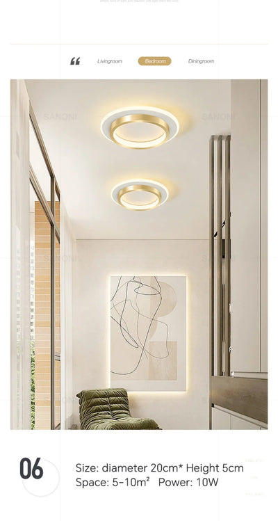 Modern LED Aisle Ceiling Light – Illuminate Your Spaces