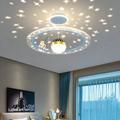 Nordic Modern LED Chandelier Hanging Lamp For Bedroom Dining Living Room Loft Cloakroom Ceiling Mounted Home Creative Decoration