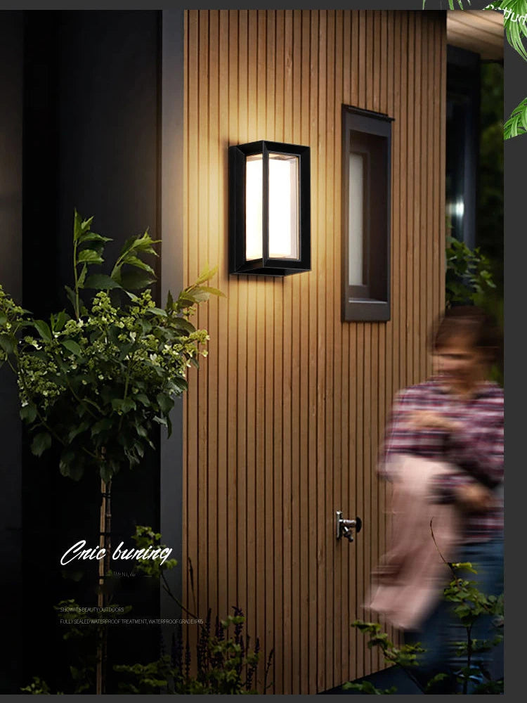 Motion Sensor LED Wall Light – 20W Waterproof Outdoor Lamp