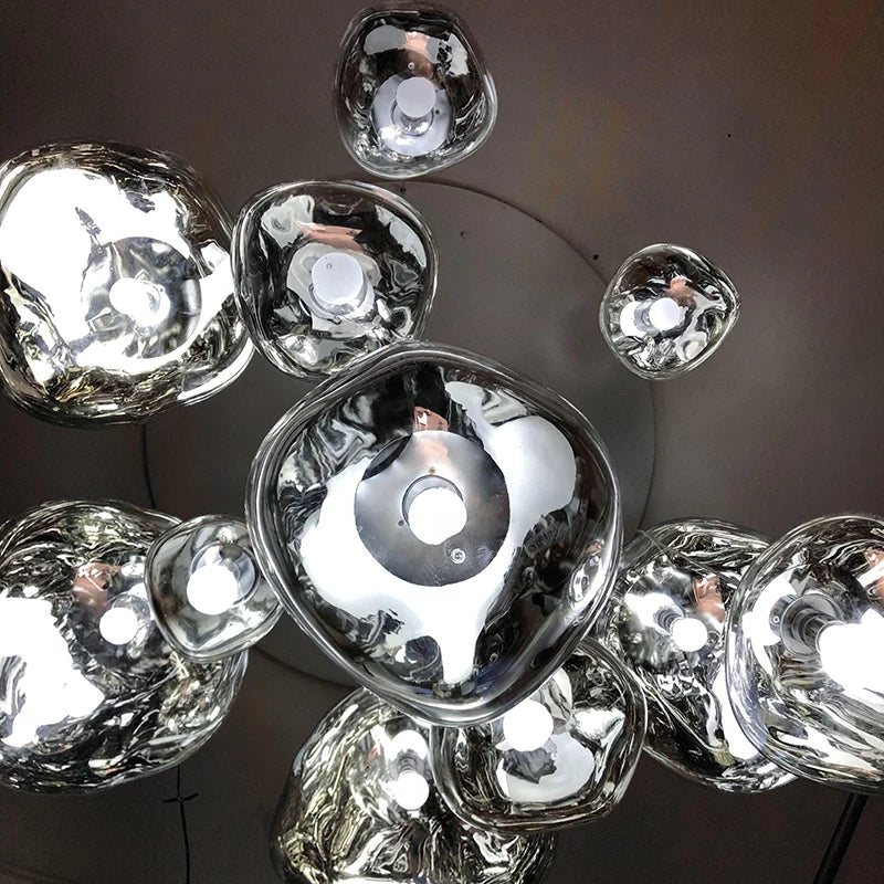 Nordic LED Lava Lamp Pendant Lights - Modern Living Room Decor and Suspension Luminaire