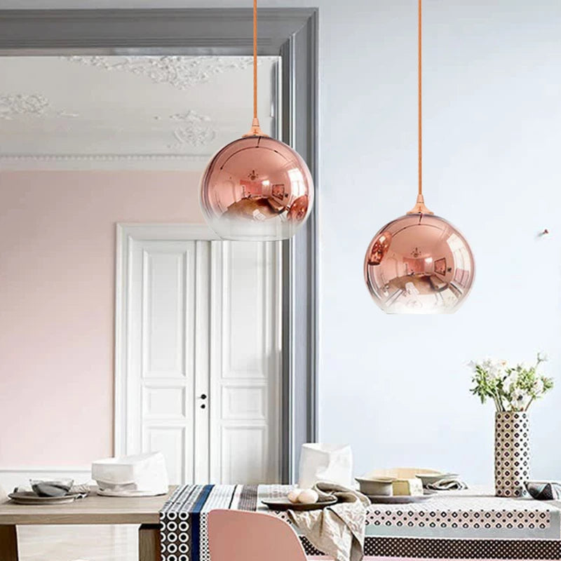 Modern Pendant Lights Glass Ball Hanglamp For Dining Room Bedroom Nordic Home Decor