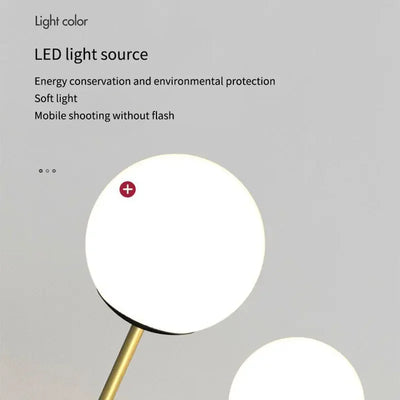 Nordic Glass Ball LED Ceiling Light: Perfect for Aisle, Corridor, Balcony, Hallway, Bedroom, Clockroom