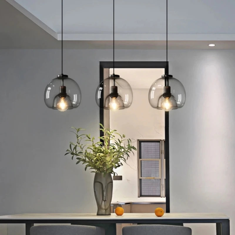 Nordic Glass Ceiling Chandeliers - Simple Style for Modern Interior for Any Space