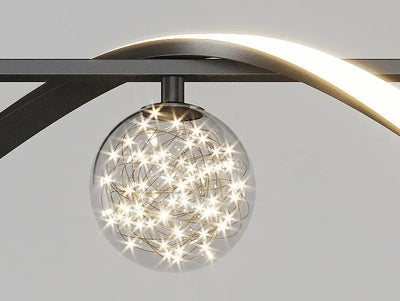 Nordic Glass Ball Pendant Light – Modern Home Decor Chandelier