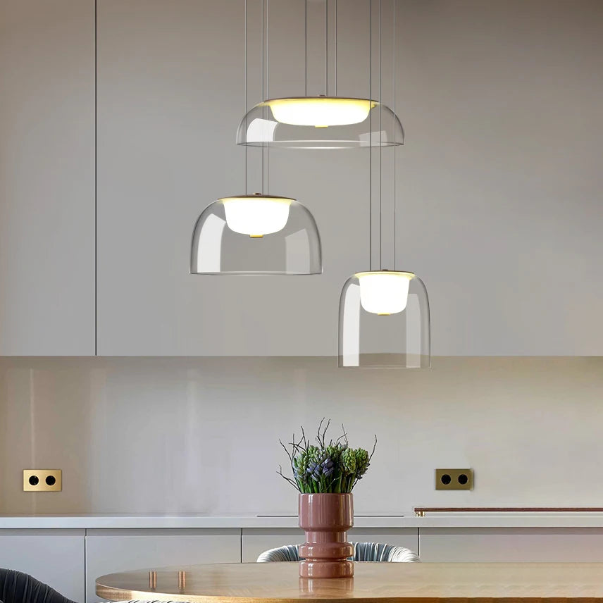 Modern Designer Glass Pendant Lights: Sleek Elegance for Your Space