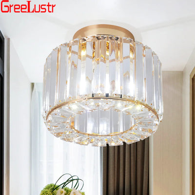 Glamorous Flush Mount Ceiling Lamps - Modern Crystal Chandeliers for Any Room