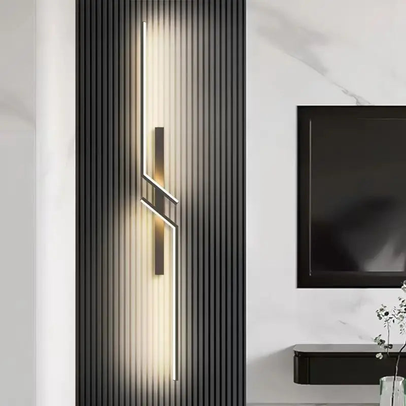 Modern LED Bedside Wall Lamp for Living Room, Bedroom, Stairs, TV Background - Minimalist Interior Wall Light