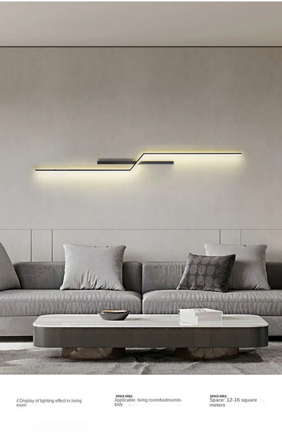 Modern LED Bedside Wall Lamp for Living Room, Bedroom, Stairs, TV Background - Minimalist Interior Wall Light