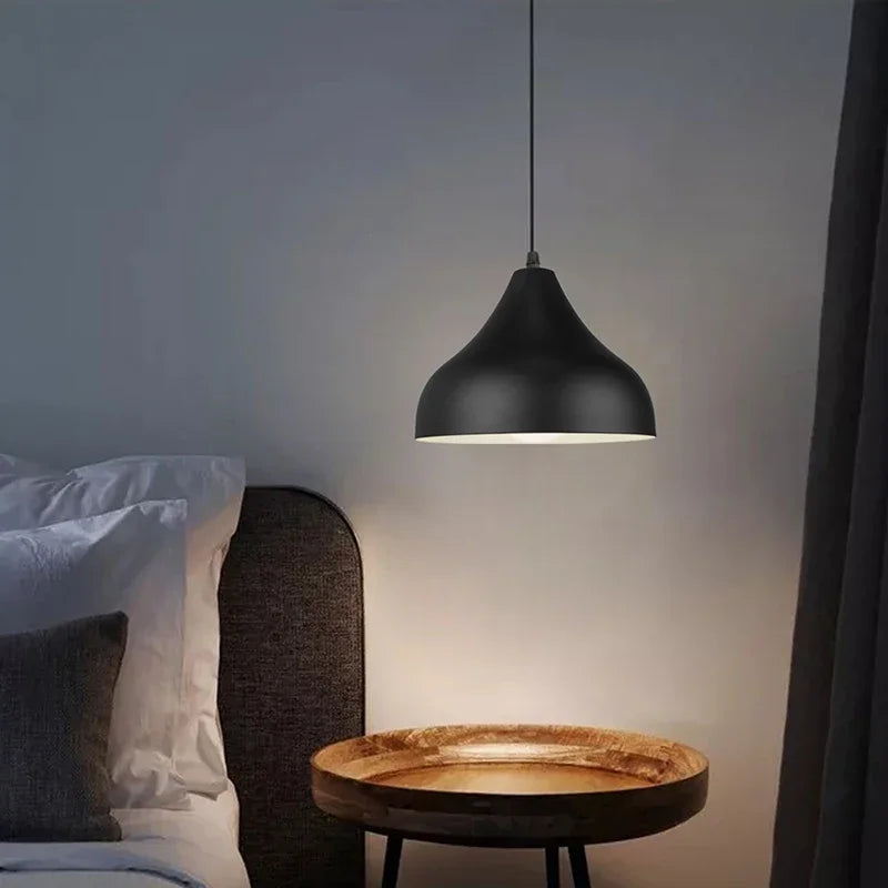 Modern Pendant Ceiling Lamps: Loft Restaurant Droplight Perfect for Dining Room - Nordic Hang Lights