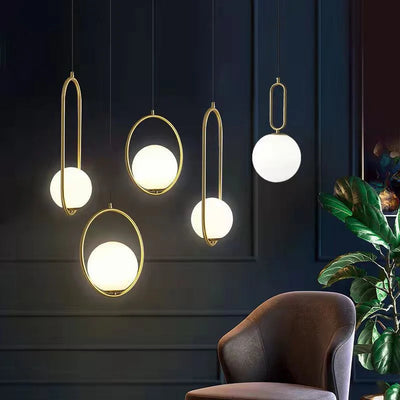 Modern Pendant Light: Perfect for Living Room, Dining, Kitchen, Bedroom - Nordic Style Ceiling Chandelier