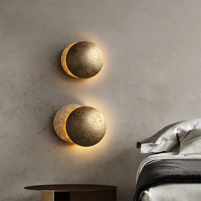 Moon Concept Solar Eclipse Wall Lamp - Nordic Vintage Decoration Lighting Sconces Fixture