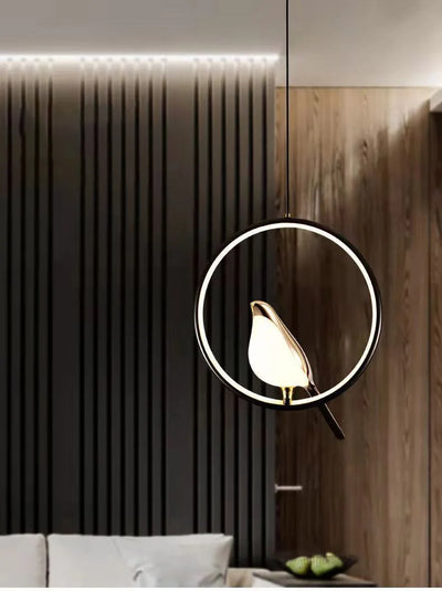 Nordic LED Golden Bird Wall Lamp – Stylish Indoor Sconce for Any Room