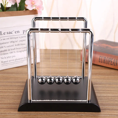 Newton's Cradle Balance Steel Ball Desk Toy – Educational Physics Pendulum for Home, Office, and Classroom Decor