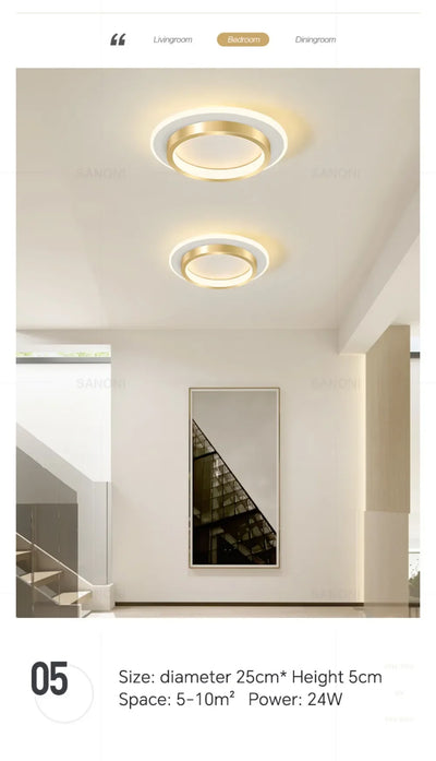 Modern LED Aisle Ceiling Light – Illuminate Your Spaces