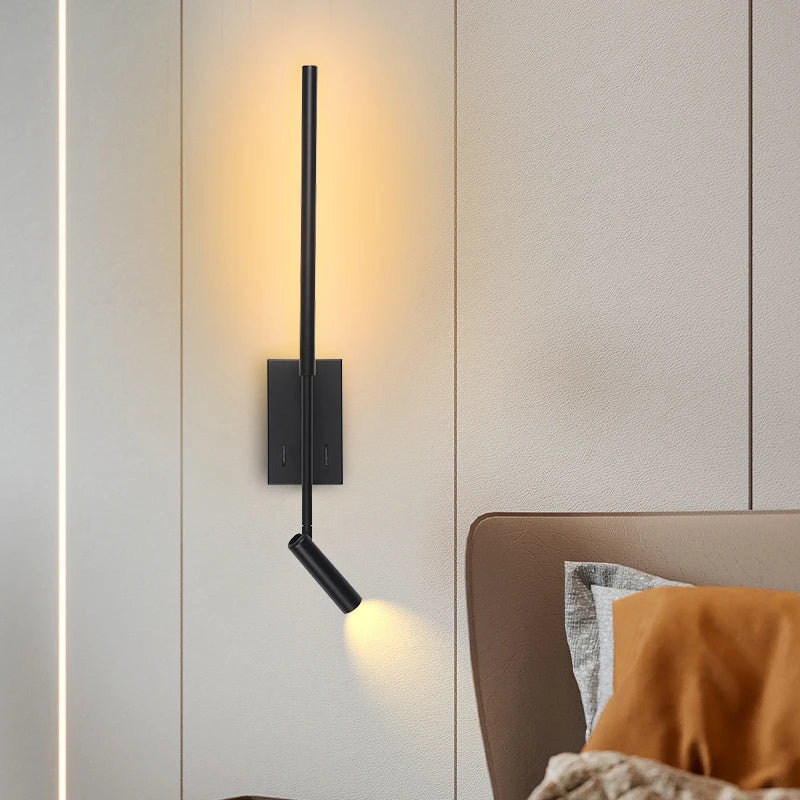 Modern LED Wall Lamp - Sleek Sconce for Home Bedroom Decoration