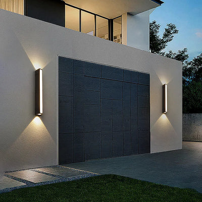 Modern Waterproof Outdoor LED Wall Lamp - IP65 Aluminum Garden Porch Sconce Light