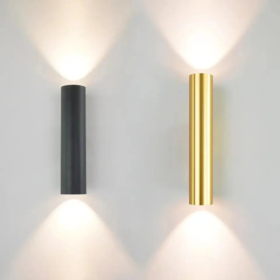 Modern LED Wall Sconce with Up & Down Lighting: Simple Functionality Meets Modern Style