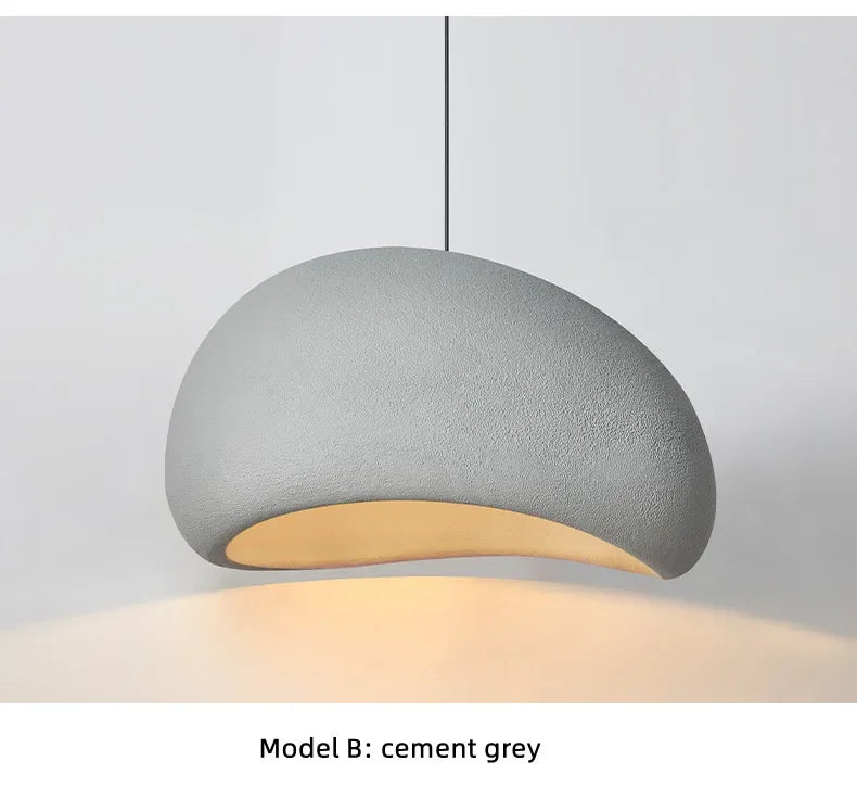 Minimalism Wabi Sabi LED Pendant Lamps: Elegant Lighting for Modern Spaces