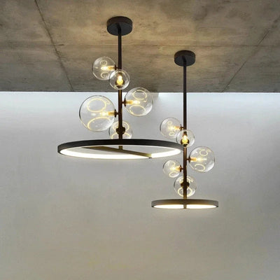 Nordic Glass Ball Pendant Light: Modern Elegance Meets Warm Illumination