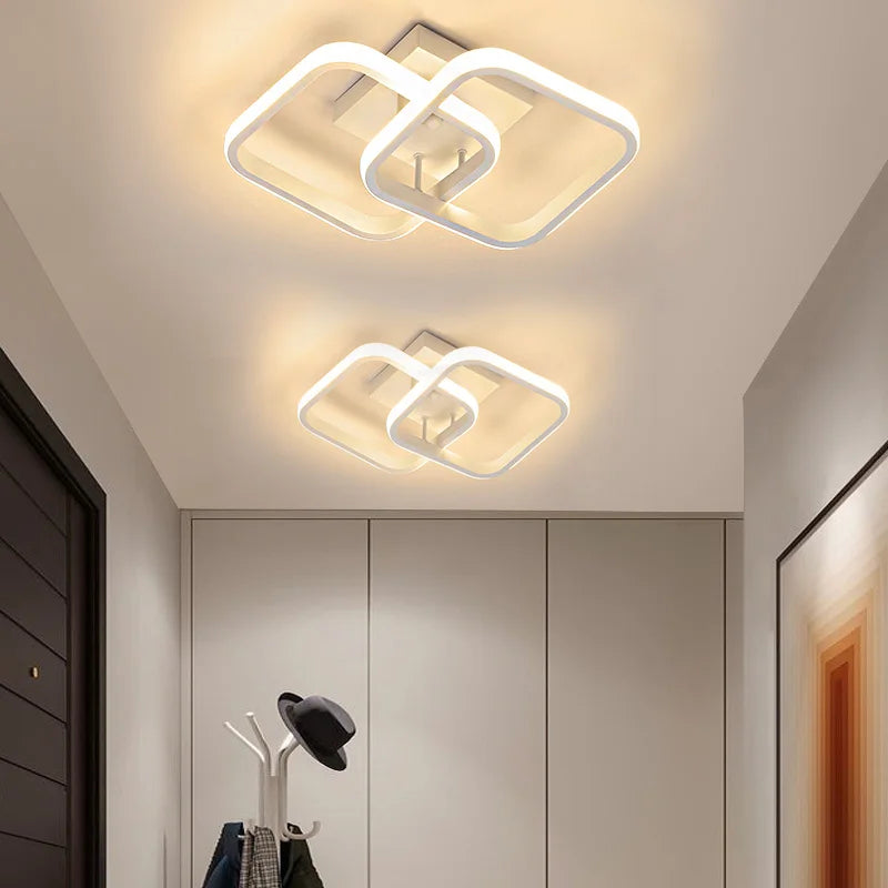 LED Aisle Ceiling Lights - Modern Simple Style Surface Mounted Lamp for Bedroom, Living Room, Kitchen, and Bathroom