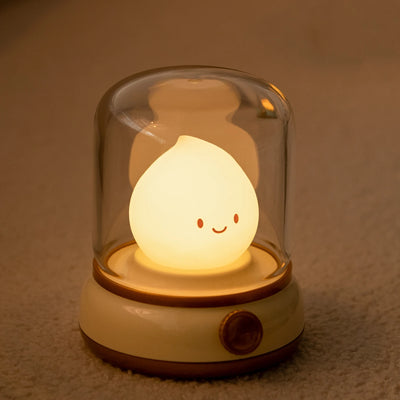 Creative USB Rechargeable Portable Cartoon Table Lamp for Home Decor, Coffee Bar, Hotel Bedroom