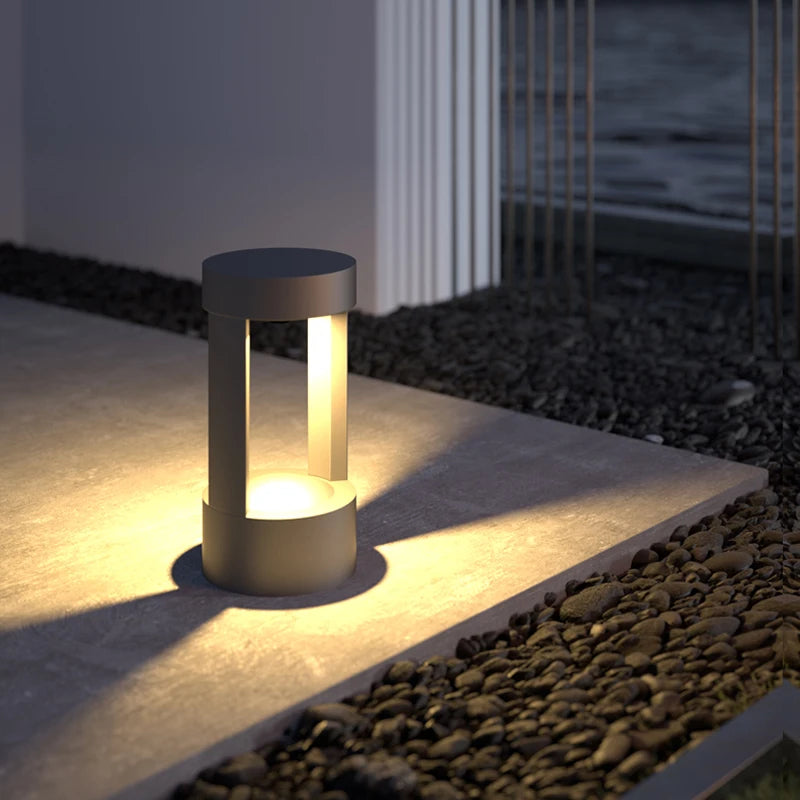 Modern Outdoor Waterproof Lawn Lamps for Courtyard - Stylish LED Lighting Solution