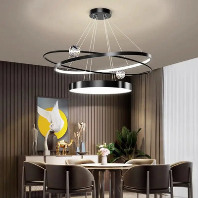 Modern LED Pendant Light Lamps for Living and Dining Rooms, Indoor Lighting Chandeliers for Stylish Home Decor