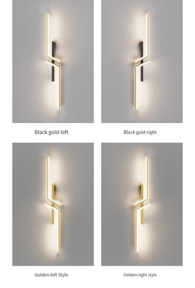 Modern LED Bedside Wall Lamp for Living Room, Bedroom, Stairs, TV Background - Minimalist Interior Wall Light