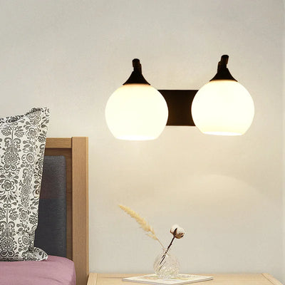 Nordic LED Iron Art Wall Lamp: Warm Illumination for Corridors, Studies, Bedrooms