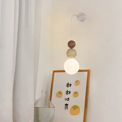 Nordic Pendant Light LED Macaroon Hanging Lamps For Ceiling Bedroom Bedside Living Room