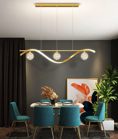 Nordic Glass Ball Pendant Light – Modern Home Decor Chandelier